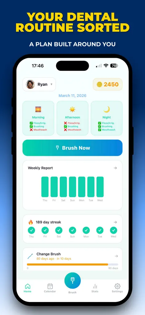 BrushMint: Toothbrush Timer - Health & Fitness App | MWM