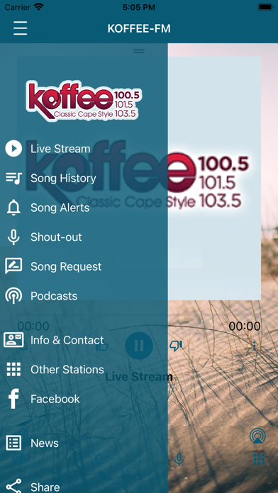 Koffee-FM Screenshot 2 - AppWisp.com Koffee-FM Screenshot 2 - AppWisp.com