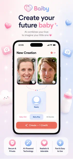 Baibyphoto; Baby Generator App screenshot 2