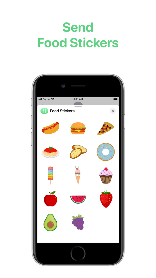 Food Stickers for iMessage - 1.0.2 - (iOS)
