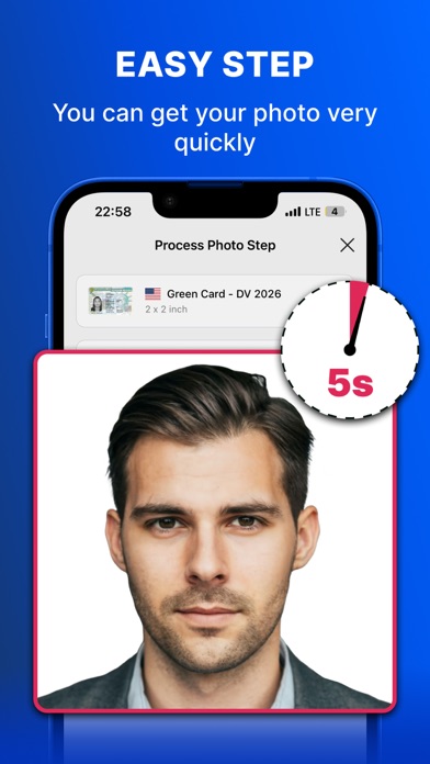 Green Card Visa AI Photo Maker Screenshot