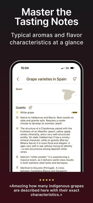 Wine Profiles & Vine Varieties Screenshot 3 of 8