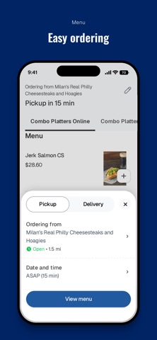 Milan's Real Philly iPhone screenshot