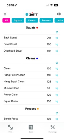 IzoBarbell screenshot