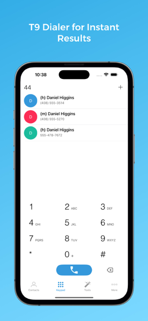 ‎1Contacts Pro Screenshot