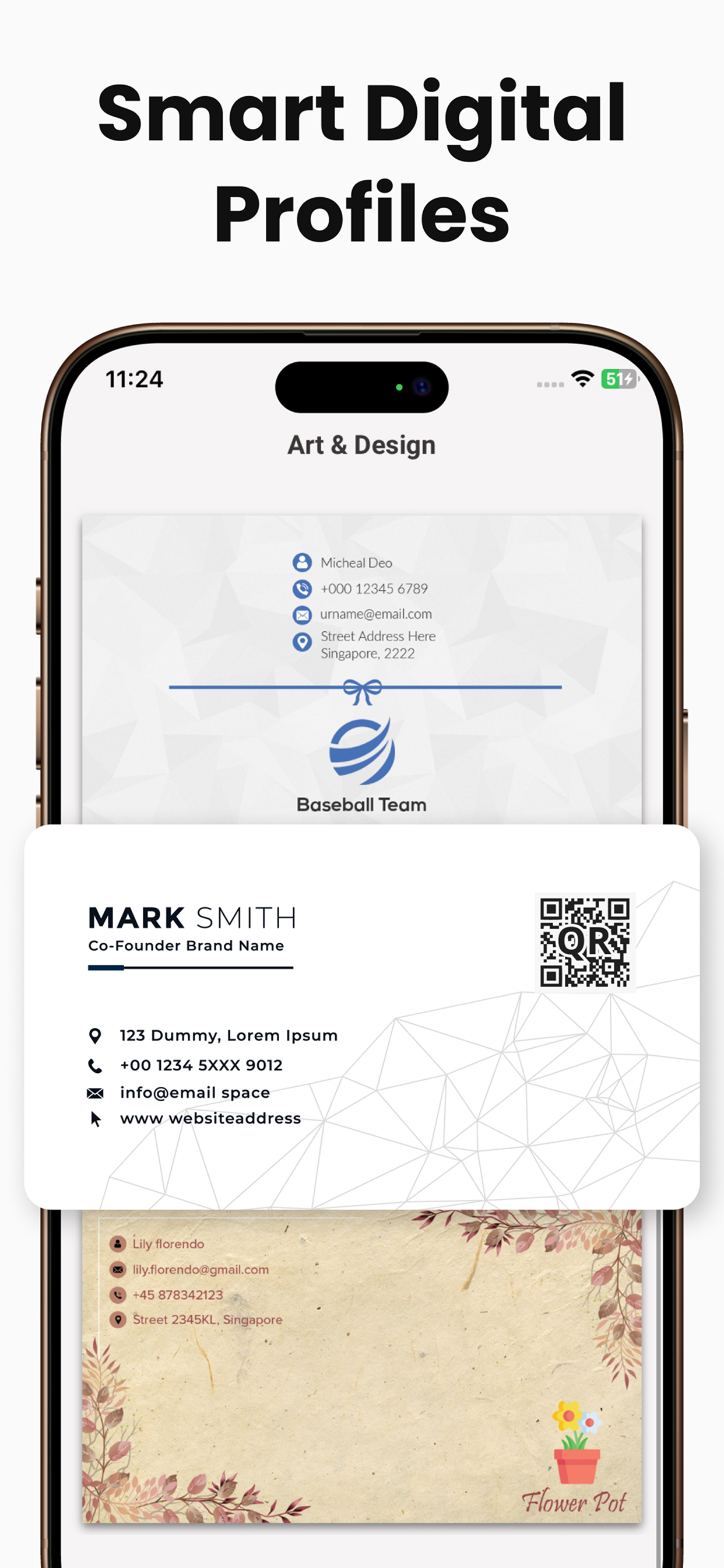 My Digital Business Card Maker screenshot 4