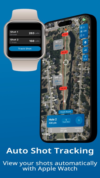 Scratch Golf: GPS Score Stats