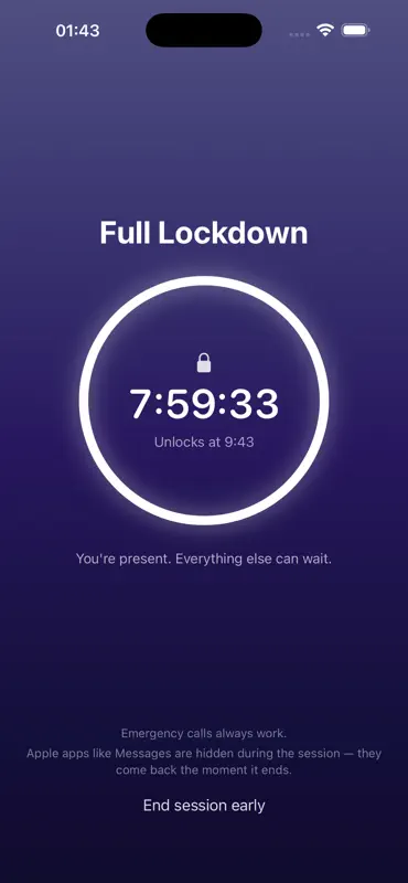 Offgrid: App Blocker & Focus screenshot 1 of 6