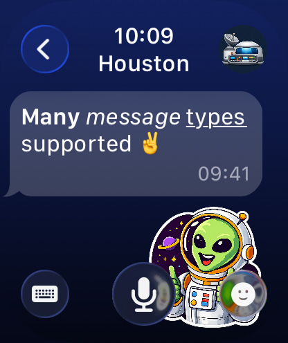 Mercury Messaging screenshot 2