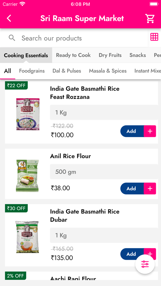 Sri Raam Super Market - 5.00.42 - (iOS)