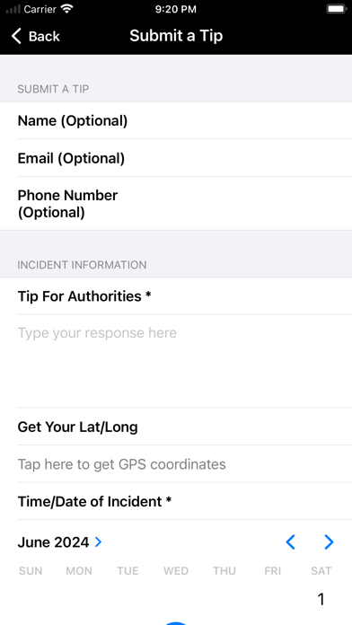 Stephens Co Sheriff’s Office Screenshot