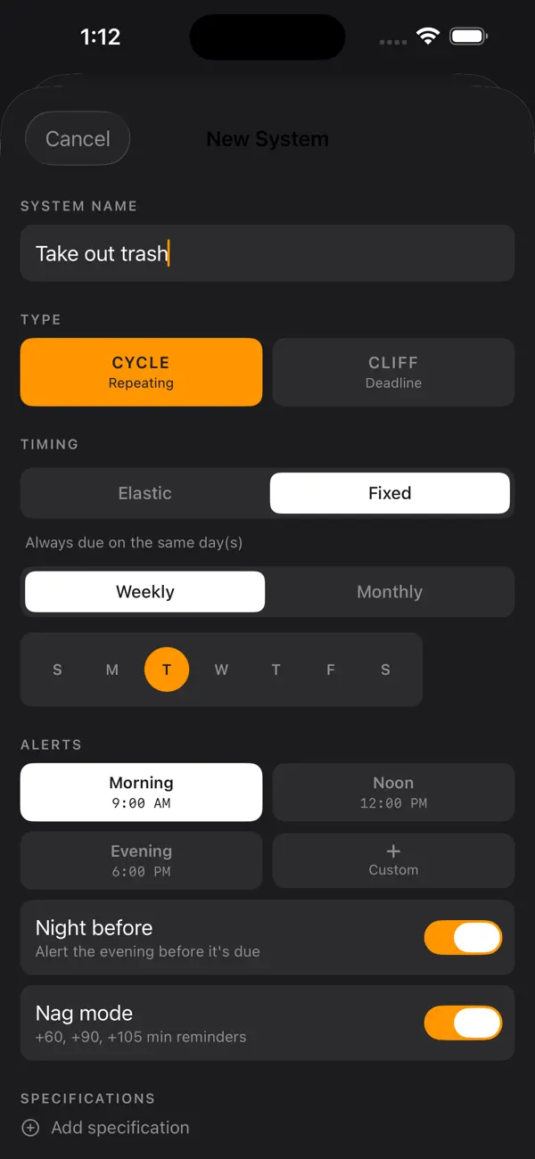 #6. Loop Task Reminder (iOS) di: Memo LLC