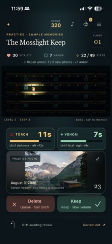 PhotoCrawl app screenshot