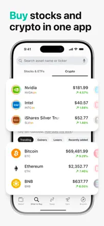 MEW Wallet・Stocks and Crypto: Screenshot 2 von 7