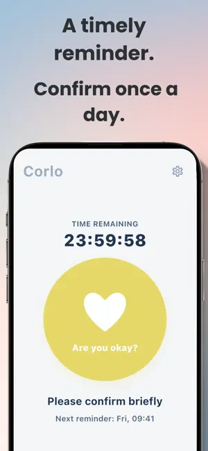 Corlo: Life Sign Check-In screenshot 3