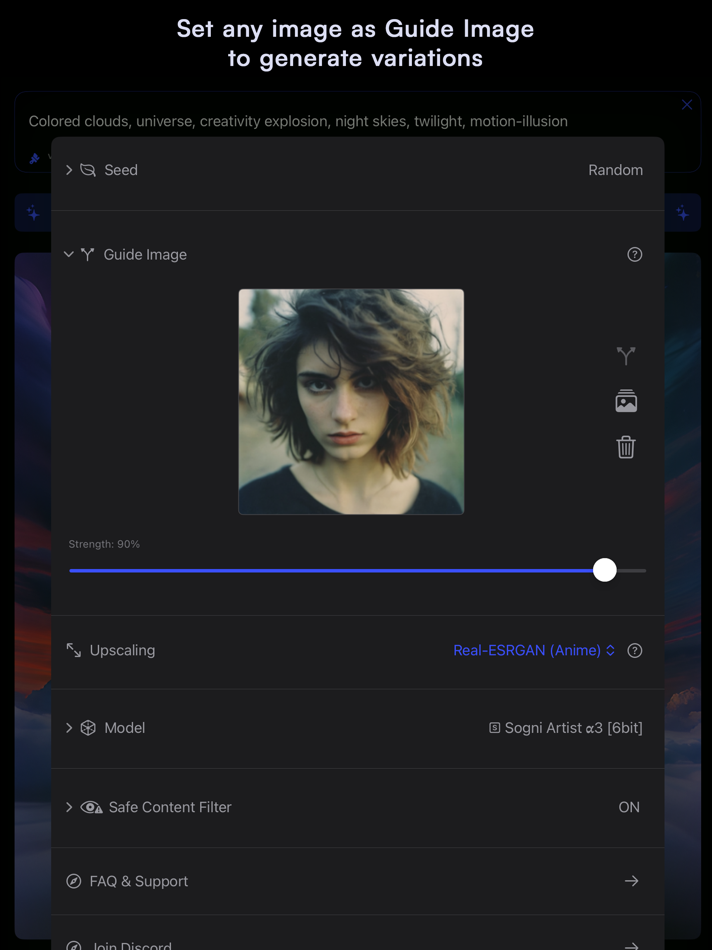 #8. Sogni - AI Art Generator (macOS) Podle: we&robot pte ltd