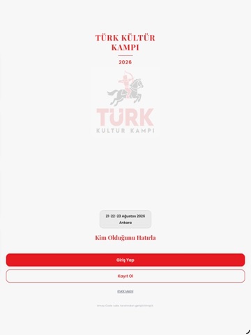 Türk Kültür Kampı iPad screenshot 3