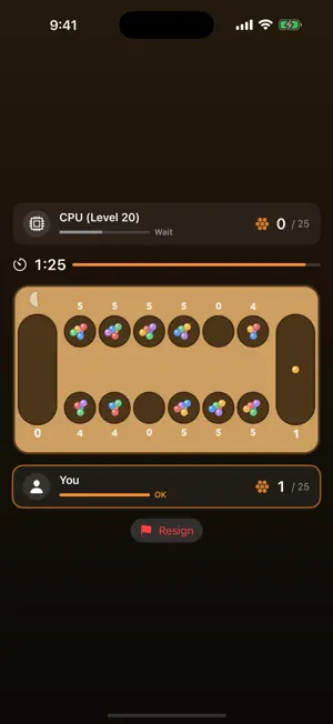 Realtime Mancala: Kalah screenshot 2