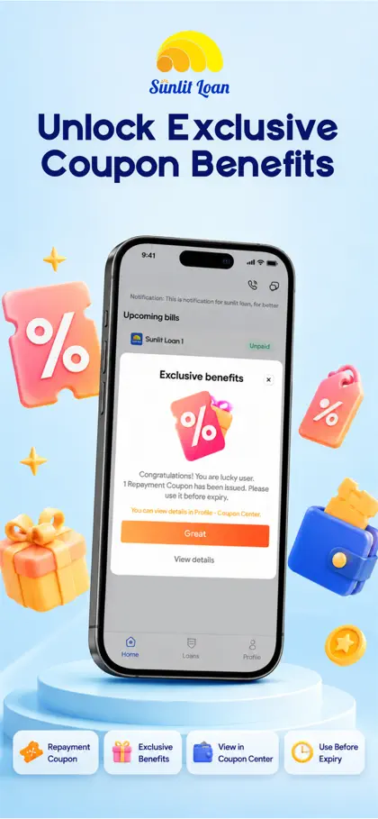 Sunlit Loan-Fast Online Loan ekran görüntüsü 5 / 5
