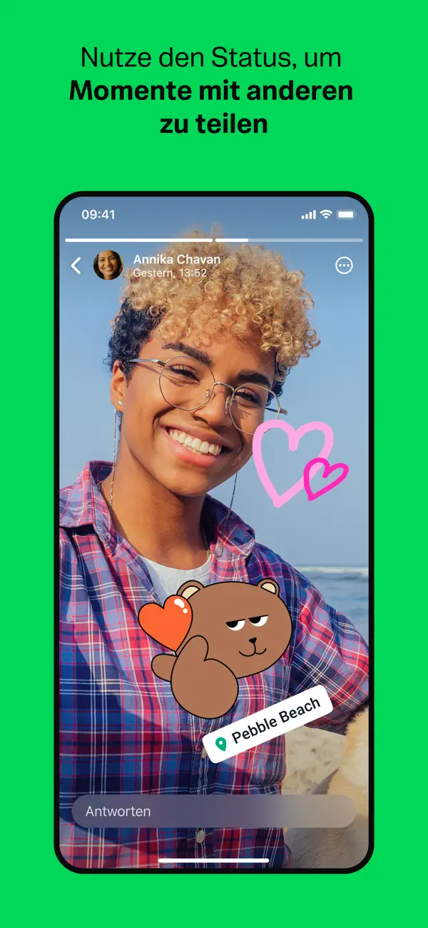WhatsApp Messenger iPhone App Screenshot 5 – Soziale Netzwerke
