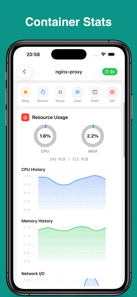 Docker Server Admin - Developer Tools App | MWM