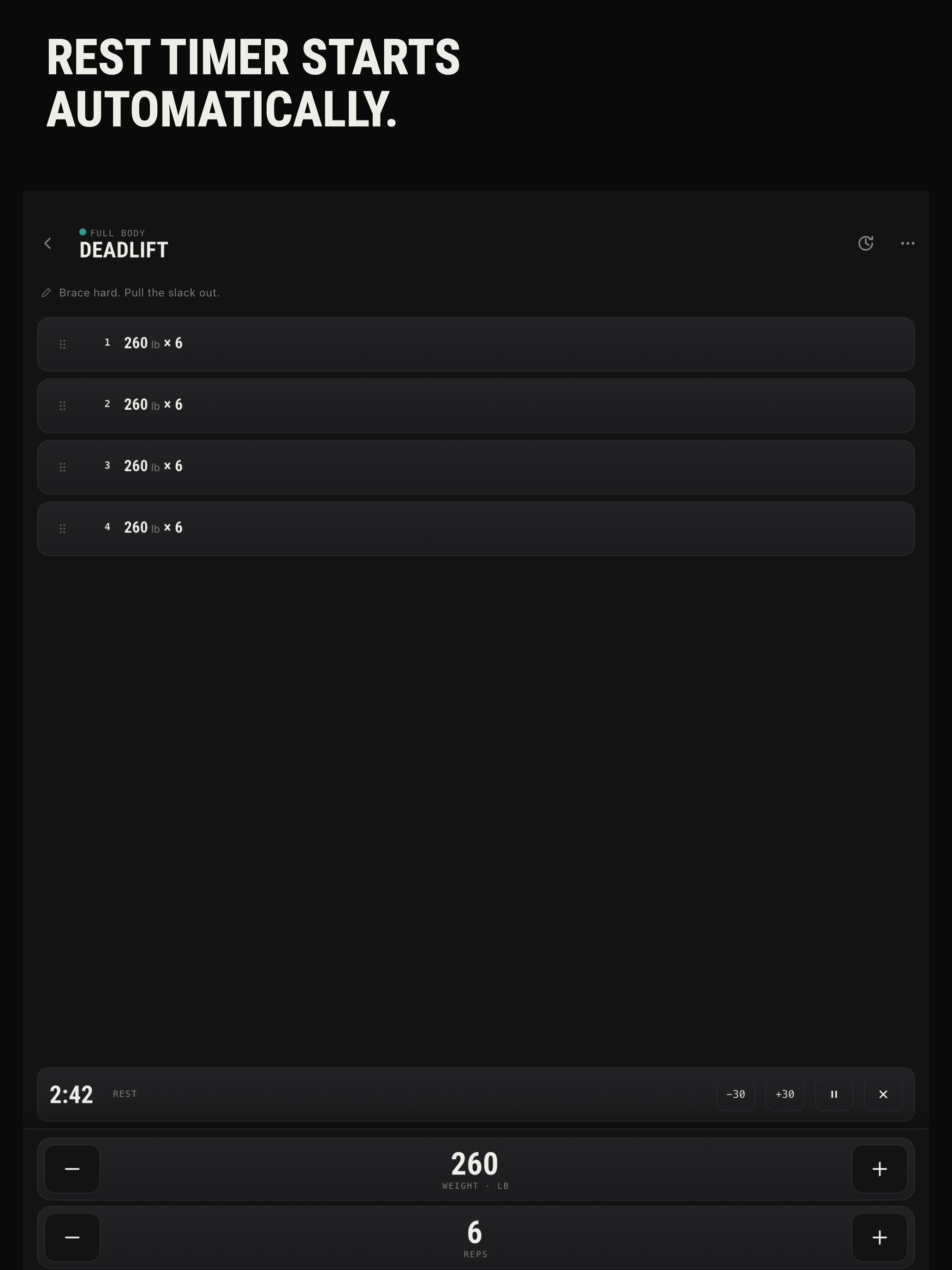 LiftJot: Gym Workout Log screenshot 8