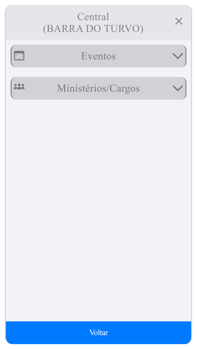 Vale do Ribeira Musical Agenda Screenshot