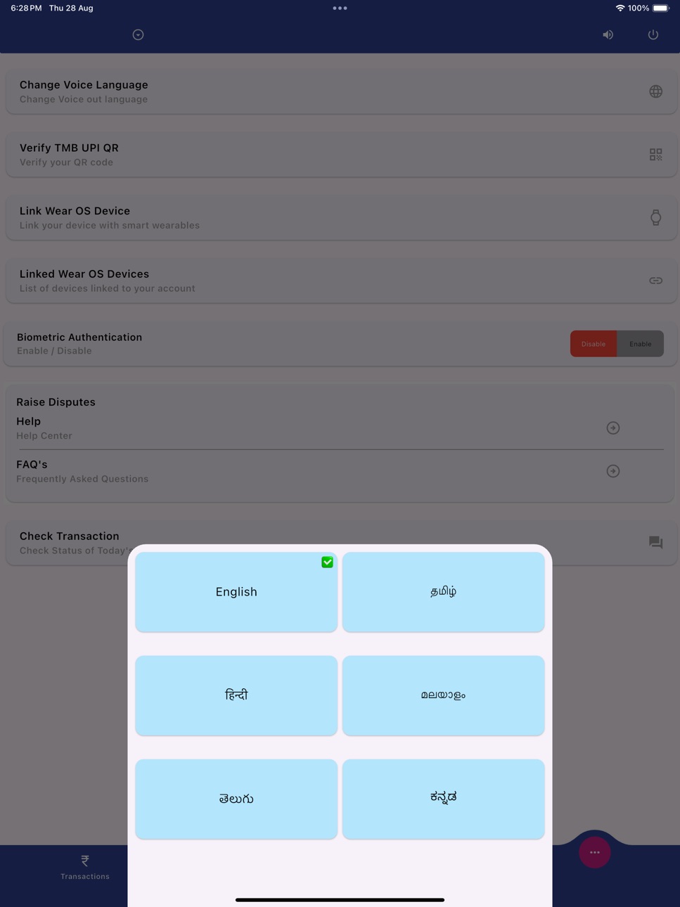 iPad screenshot