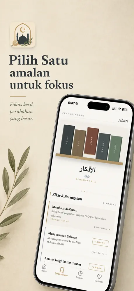 Sebati - Daily Sunnah screenshot 2