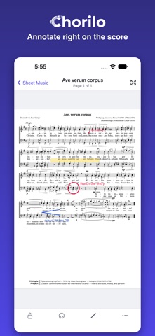 Chorilo – The Choir App Screenshot 4 of 9
