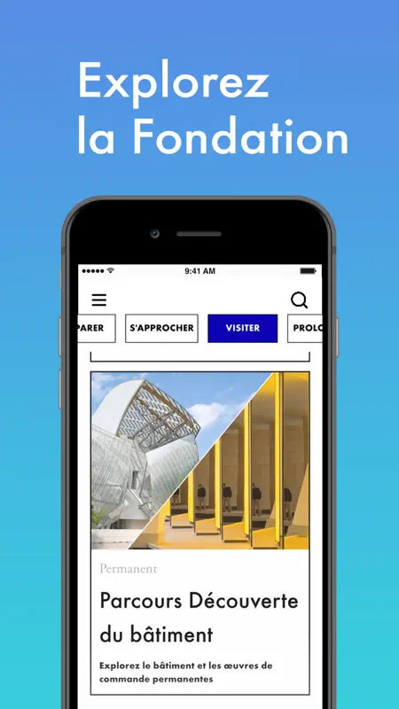 Fondation Louis Vuitton screenshot 1 of 2