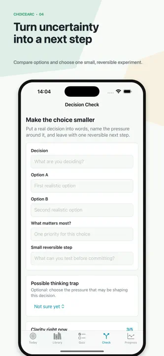 ChoiceArc screenshot 1