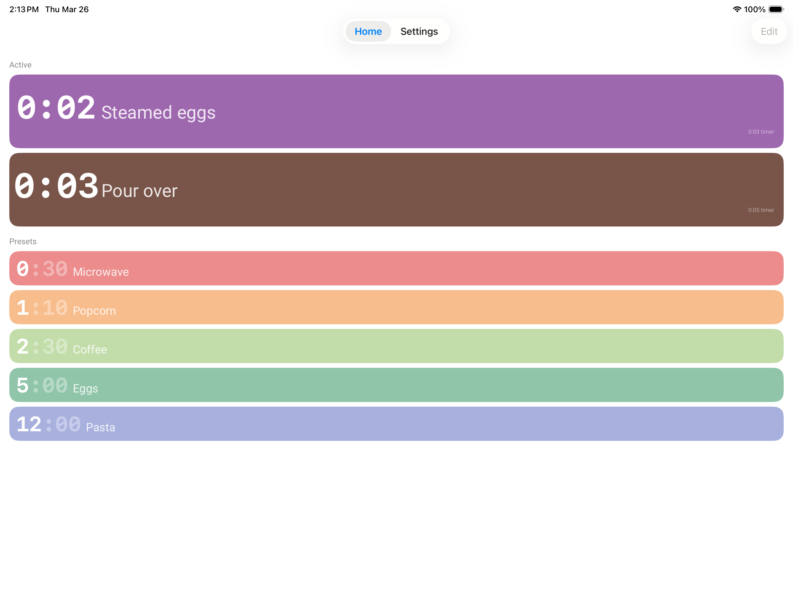 Kitchen Timer for busy cook screenshot 9