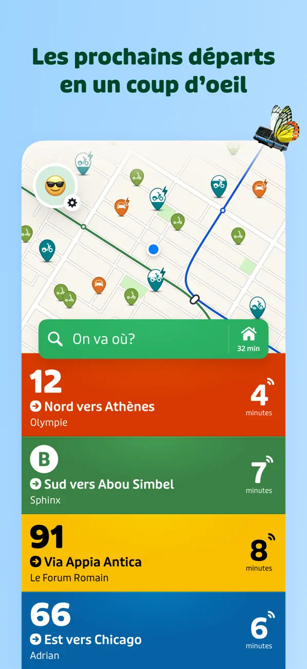 Screenshot #1 pour Transit • Horaires Bus & Métro