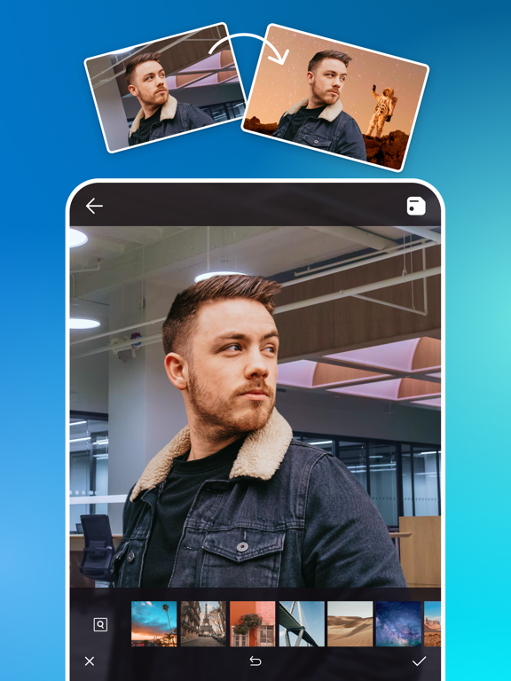 Blur Photo AI: Effect Bokeh iPad screenshot 5 - Photo & Video app