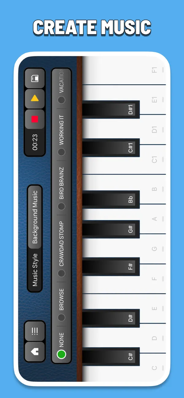 Screenshot #2 pour Virtual Piano +
