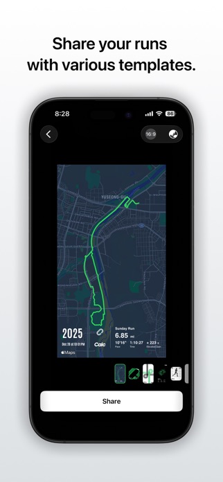 Calc Run: Running Tracker Screenshot 8 of 10