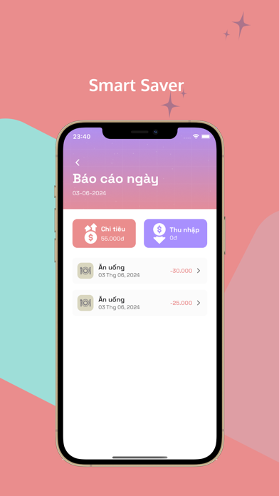 Management: Income and Expense Screenshot
