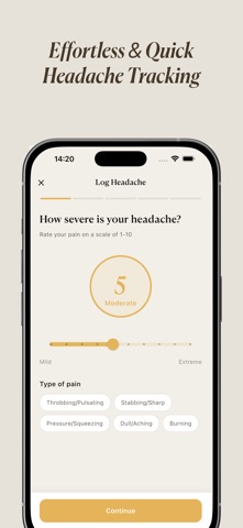 Headache Tracker - Migraine Screenshot 3 of 6