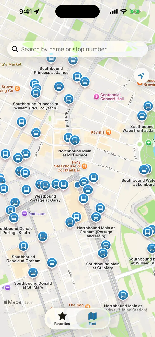 Screenshot #2 pour myBus Winnipeg - Live Transit