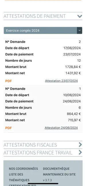 CNETP Salarié iPhone screenshot 4
