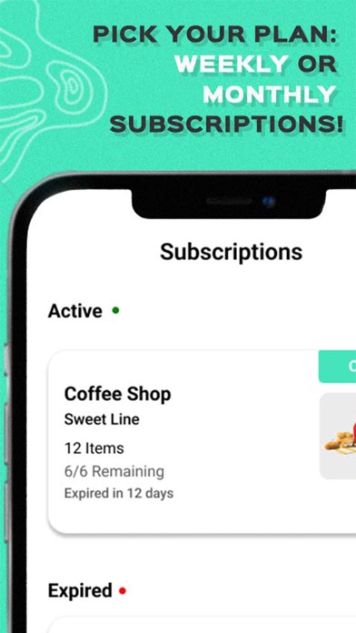 Beecele - Food Subscription Screenshot