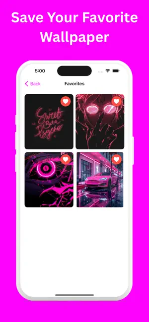Neon Pink Wallpapers HD screenshot 4