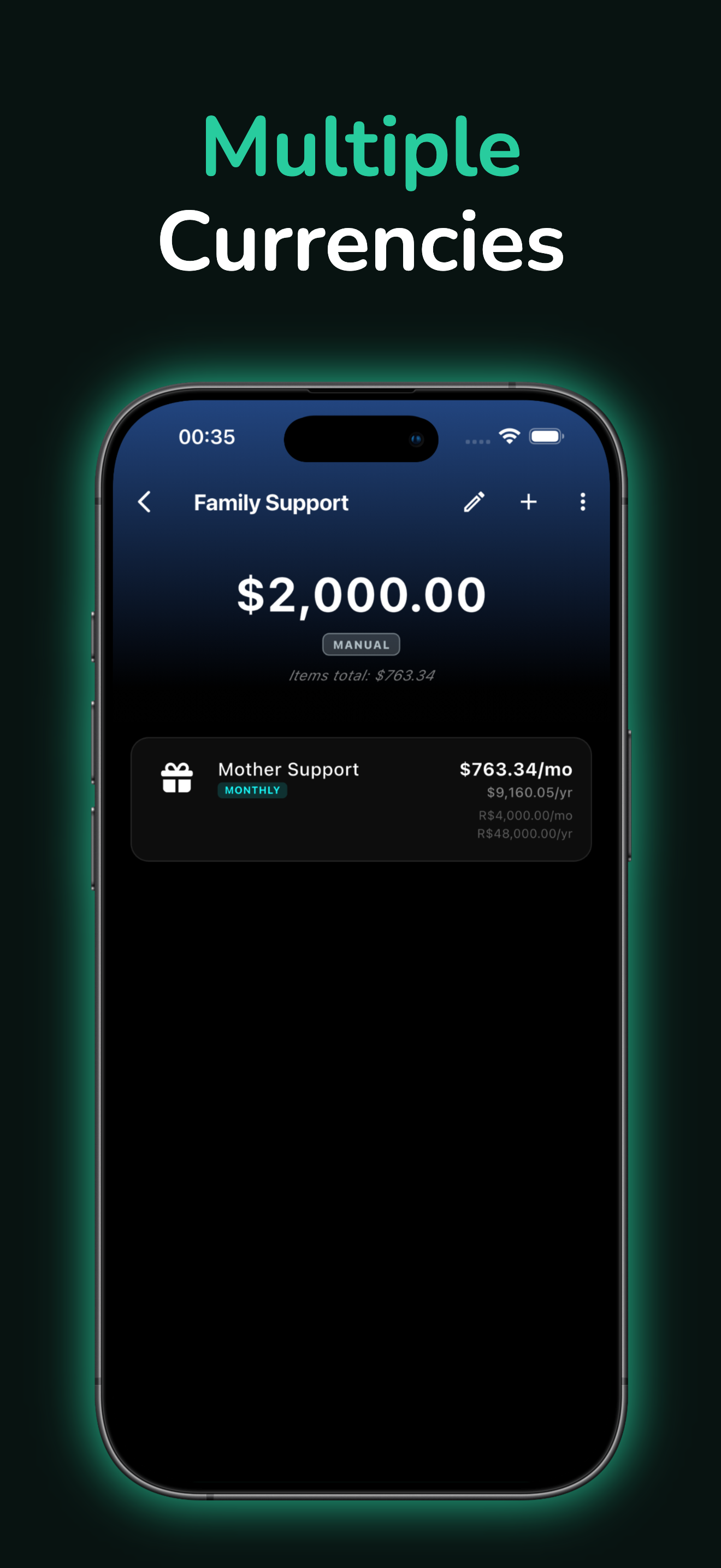 Liquify: Budget Planner