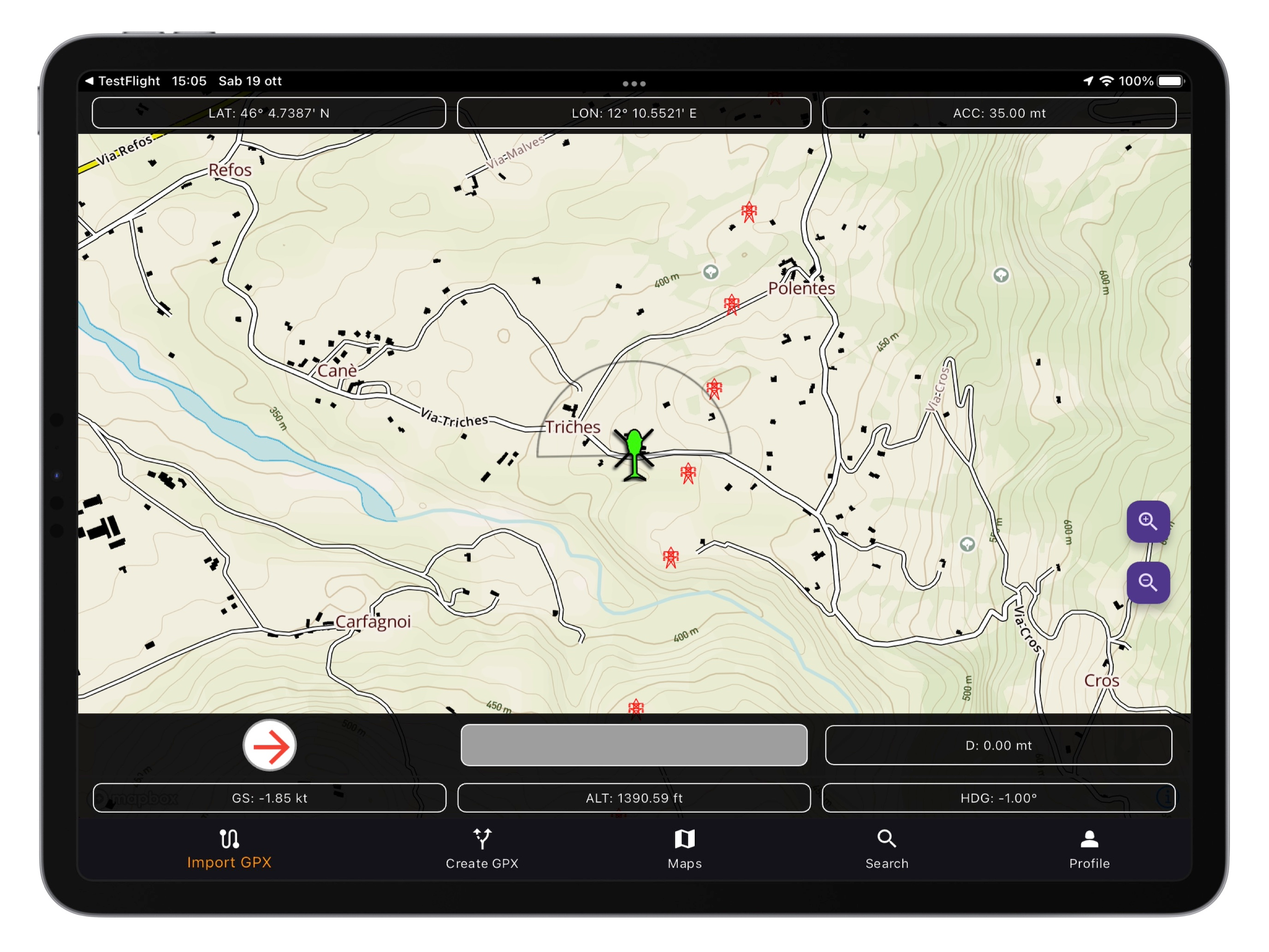 FlySafe! ObstacleDetect