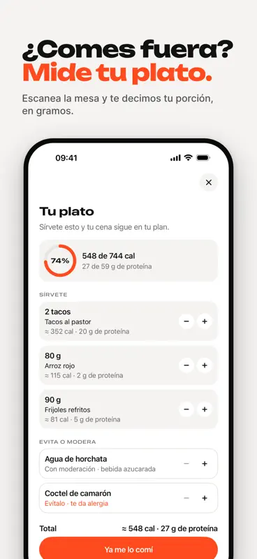 Yolk: Plan de comidas screenshot 6 of 9
