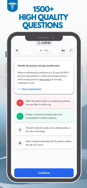 ONCC TCTCN Exam Prep Test 2026 screenshot 2