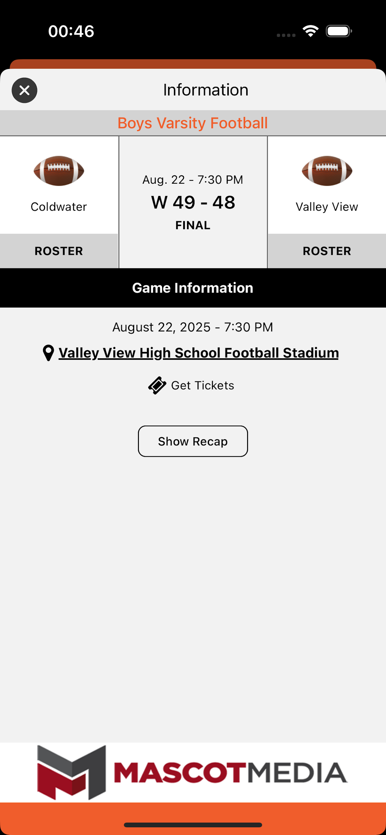 Coldwater Cavaliers Athletics