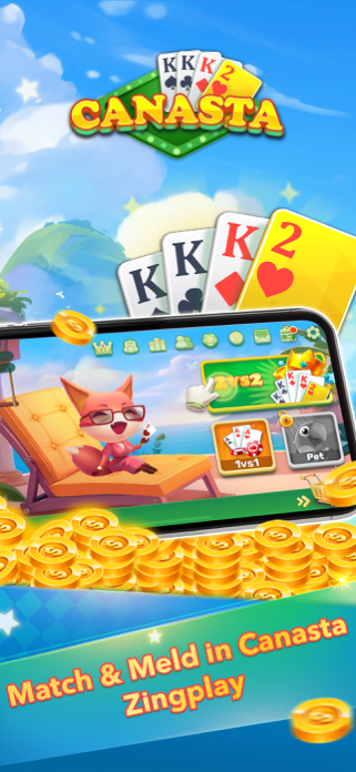 Canasta ZingPlay: Cards Screenshot 6 of 7