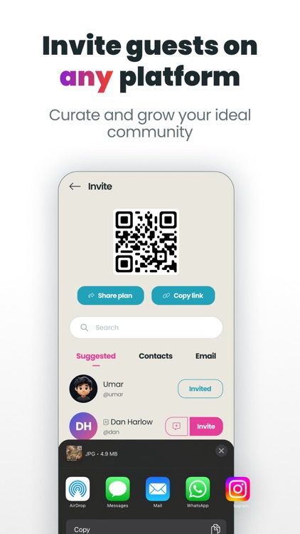 Clubsocial: Send Event Invites